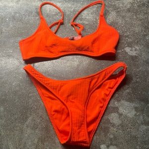 Triangl Swimwear Bikini, Red